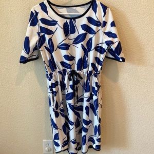 Beautiful Blue and White Dress